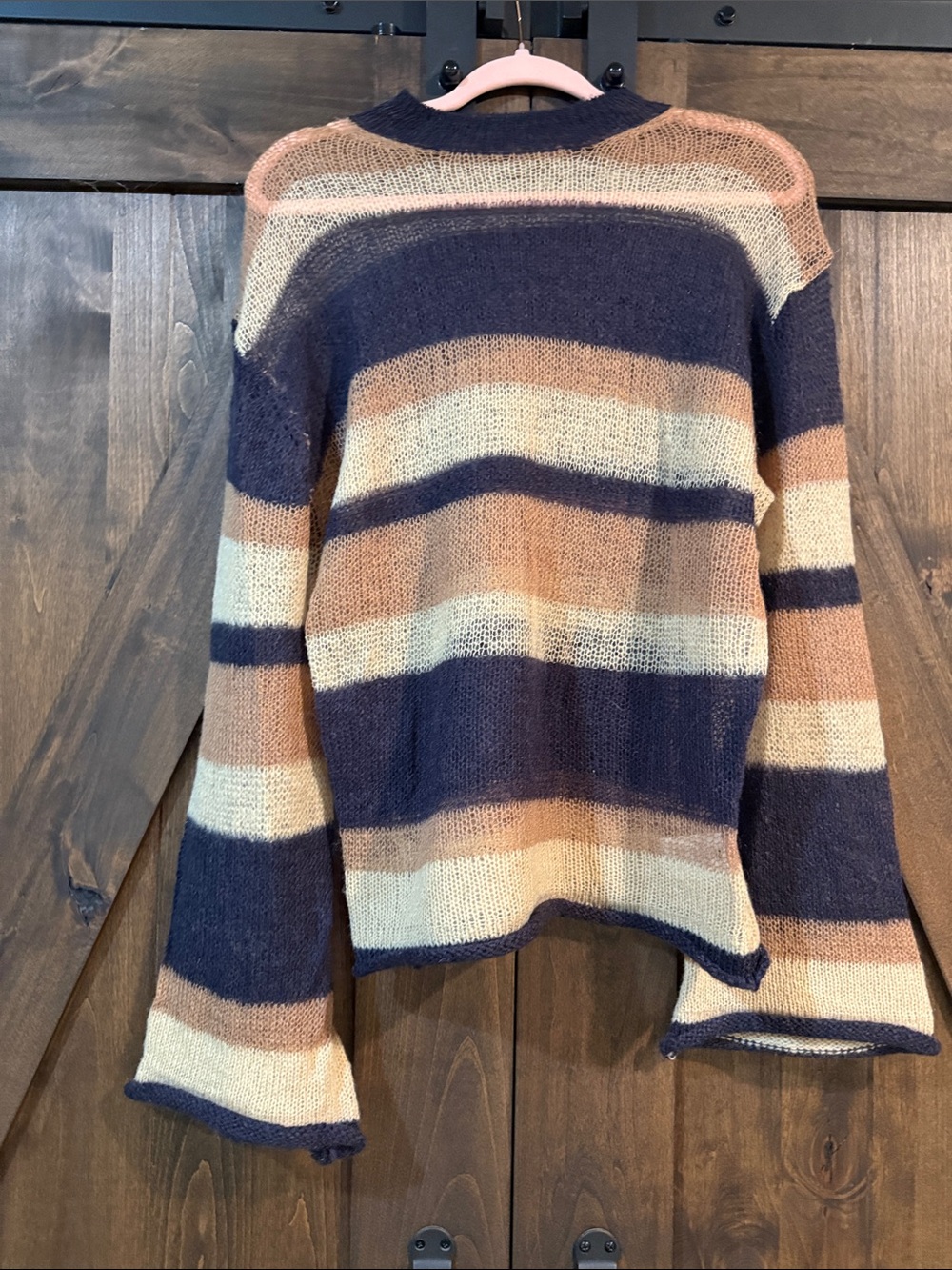 Striped Crewneck Women's Sweatar